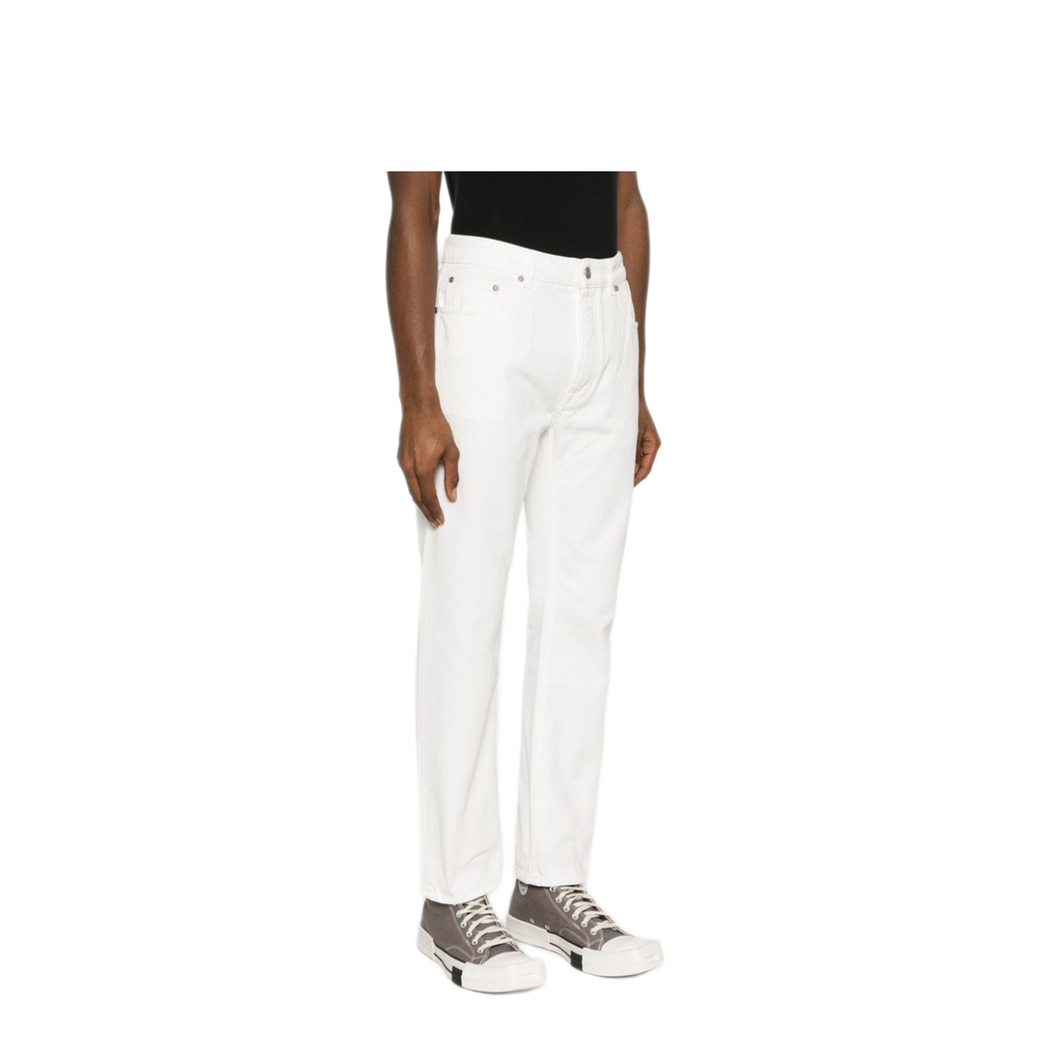 MAYFEYR - Palm Angels - Logo-Embossed Straight Jeans - PMYA039R24DEN0020310