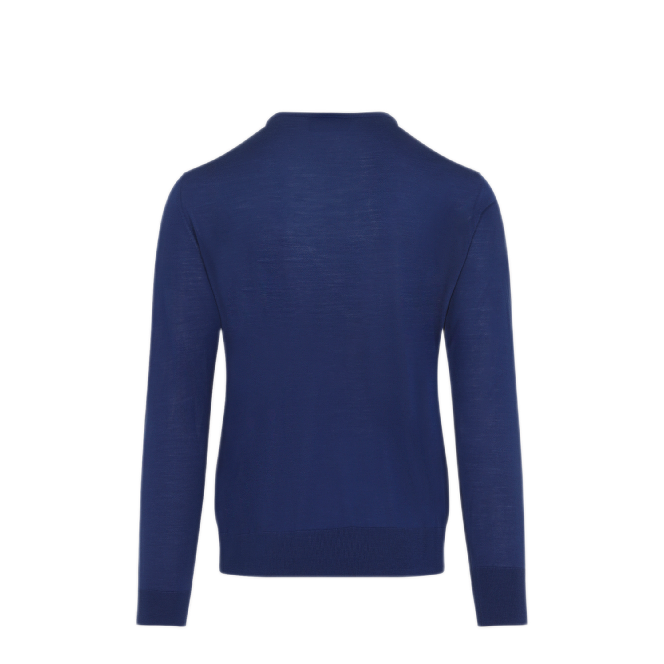 MAYFEYR - GIORGIO ARMANI - Royal Blue Virgin Wool Sweater - 8NSM01SM99ZUB130