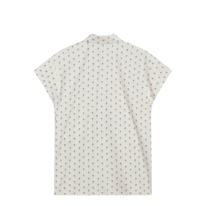 Short-sleeved floral shirt