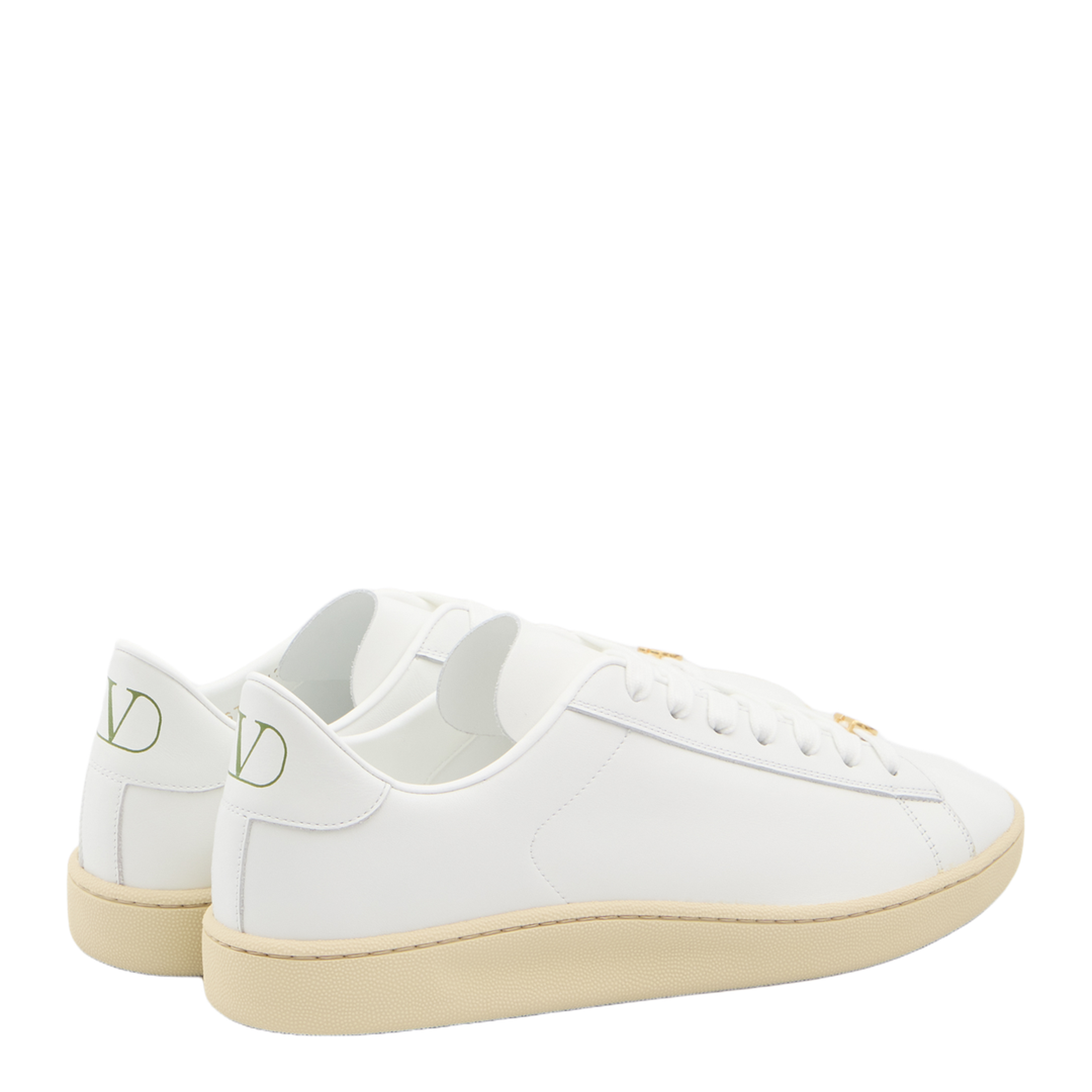 White Leather Sneakers