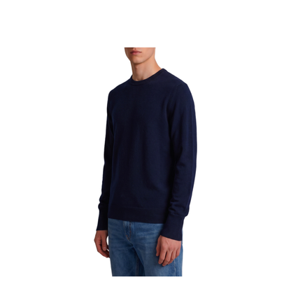 MAYFEYR - BALLANTYNE - Navy Crewneck Pullover - B2P00012K0013777