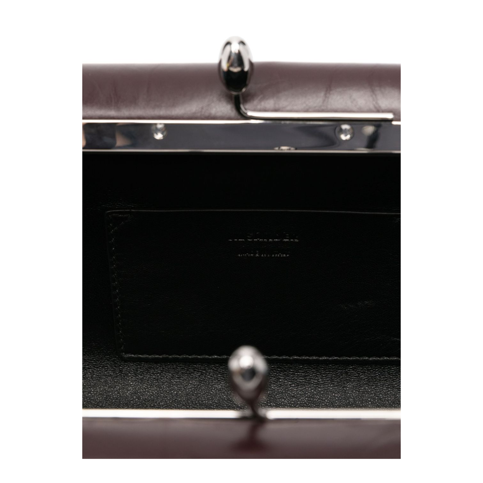 Bordeaux Small Leather Shoulder Bag