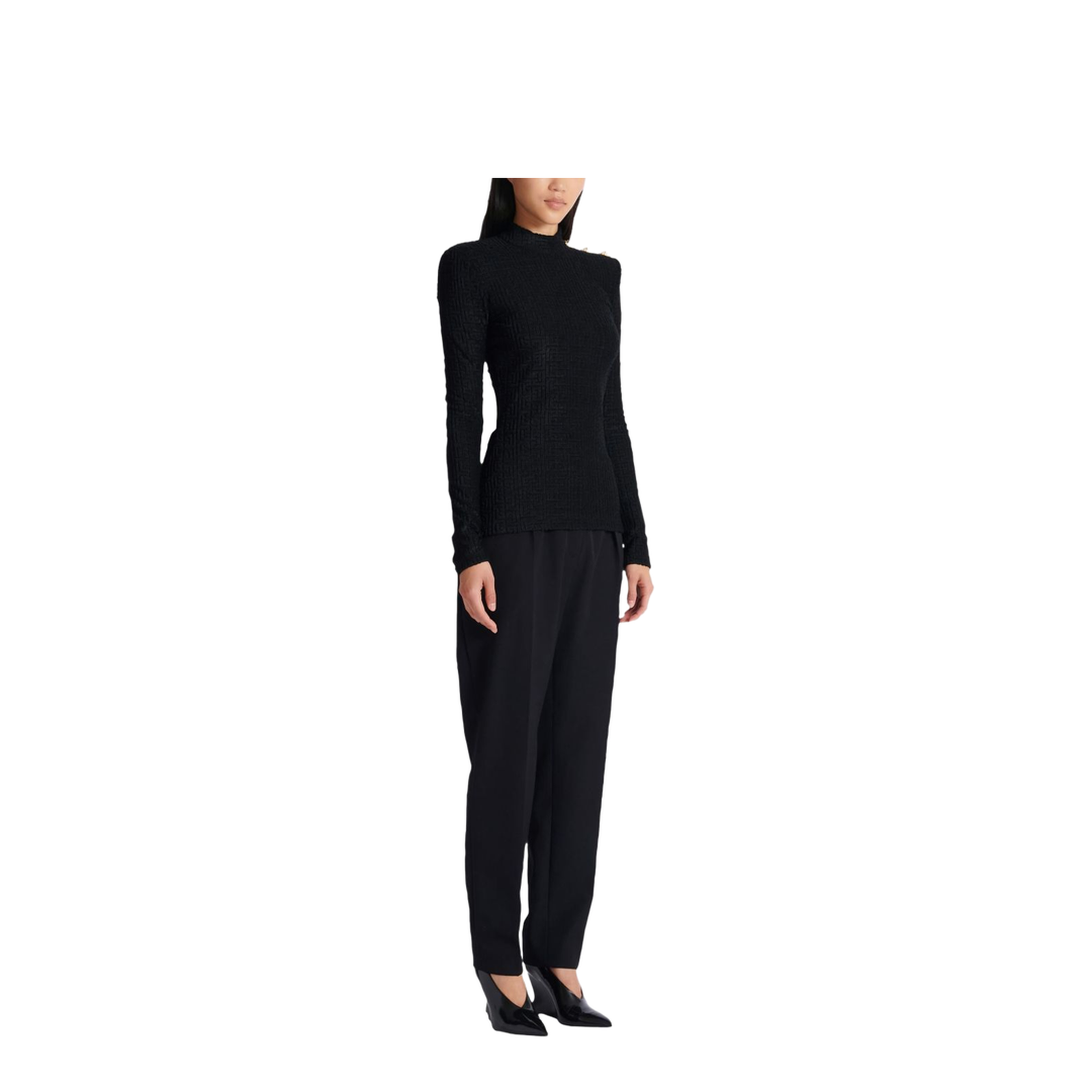 Knitted Sweater Black