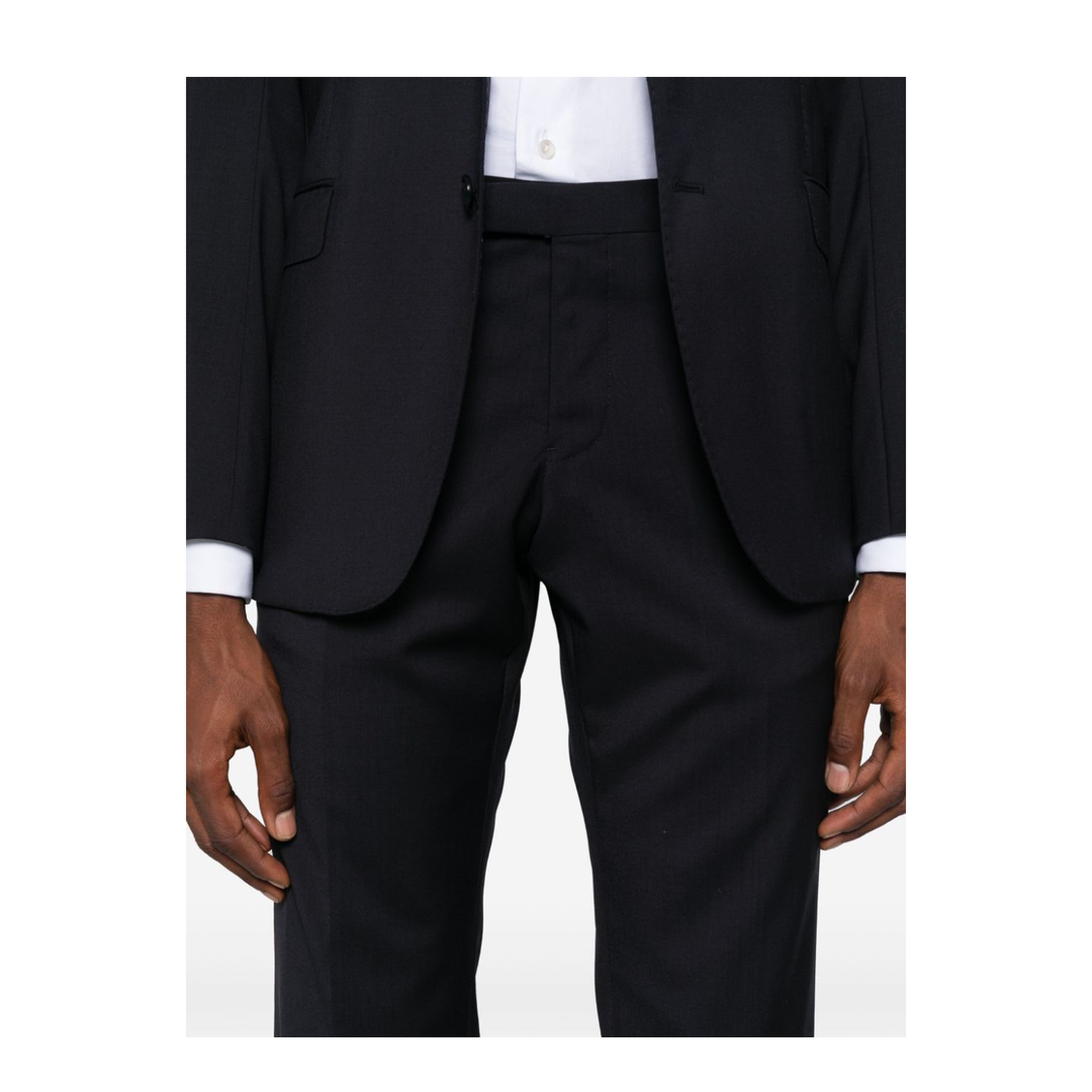 Single-Breasted Wool Suit