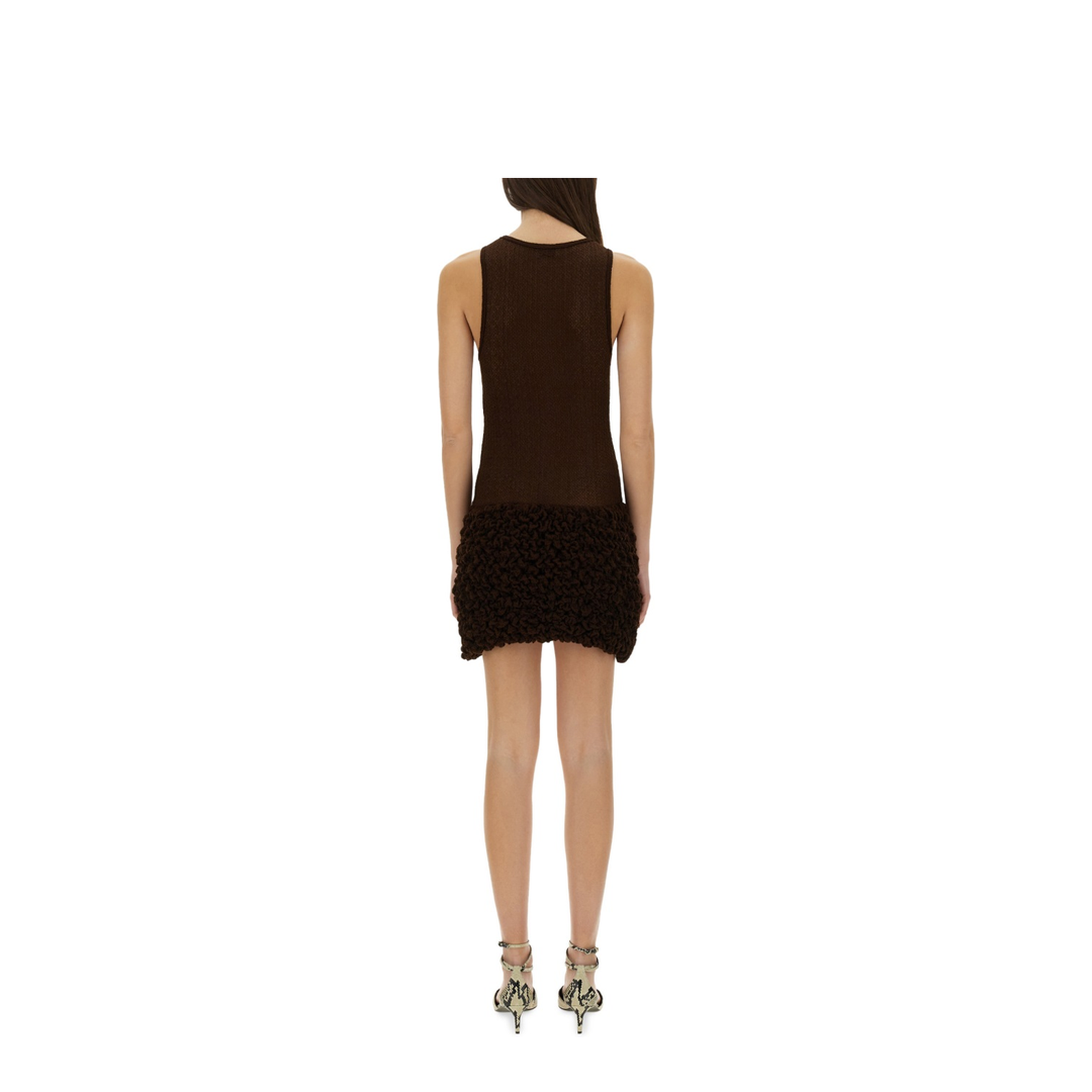 MAYFEYR - SELIA RICHWOOD - Mini Poncik Dress - PONCIKMINIDRESSBROWN
