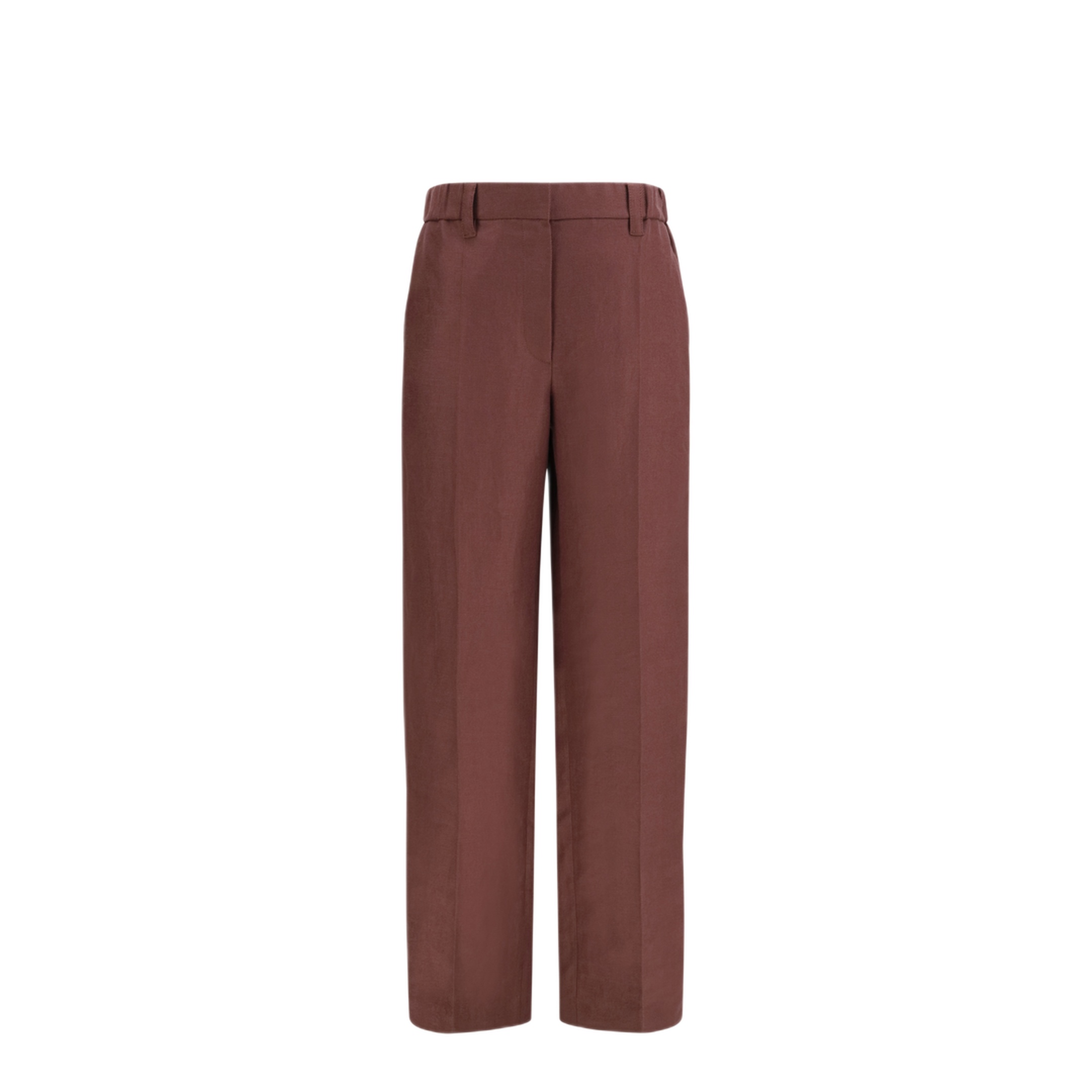 MAYFEYR - Brunello Cucinelli - Wide Leg Pants In Linen With Elastic Waistband - MH527P9198C9275