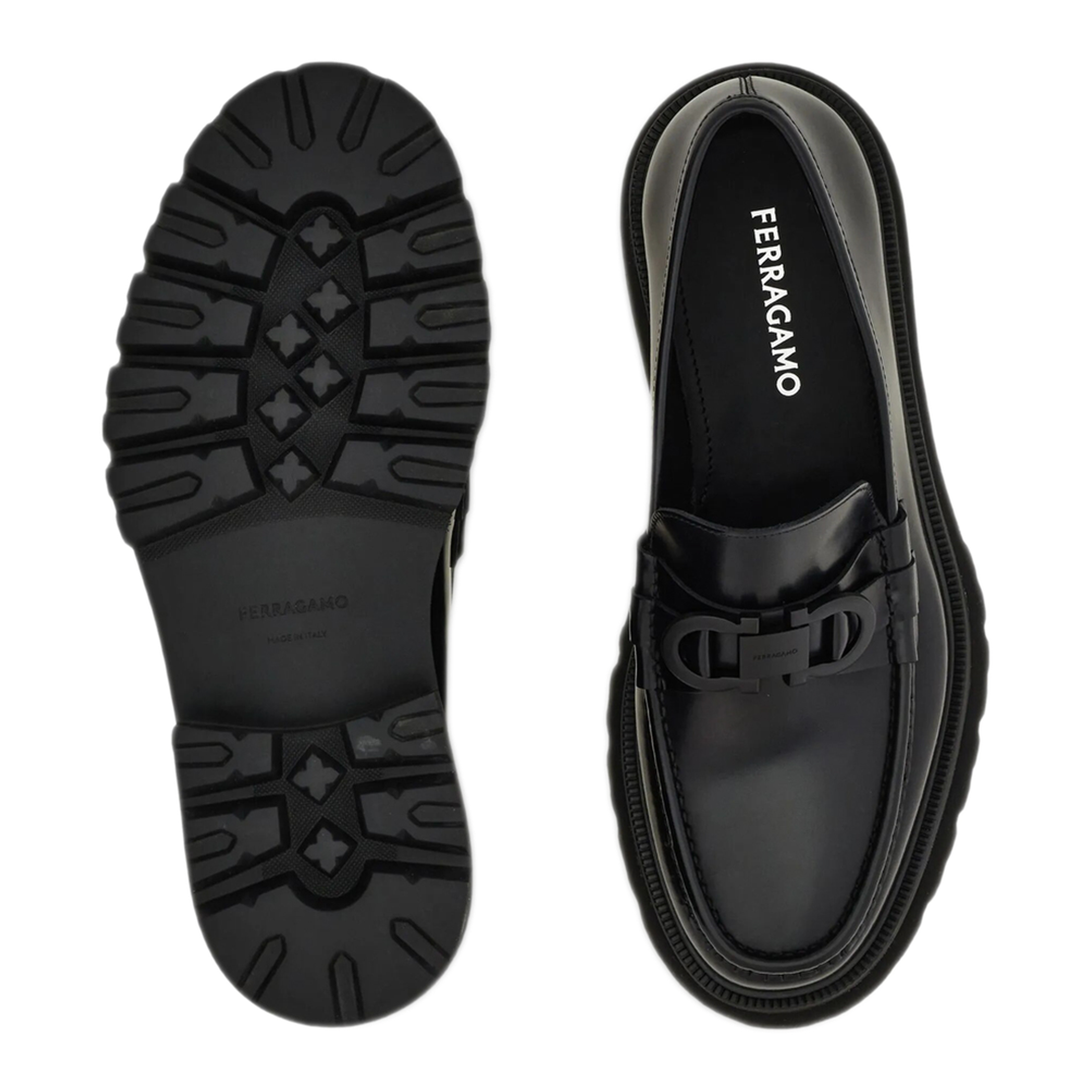 MAYFEYR - Ferragamo - Gancini Ornament Loafers - 0282490794899