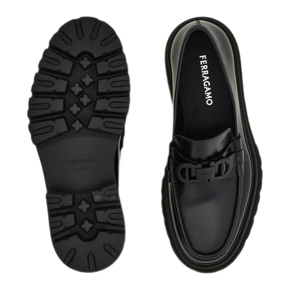 MAYFEYR - Ferragamo - Gancini Ornament Loafers - 0282490794899