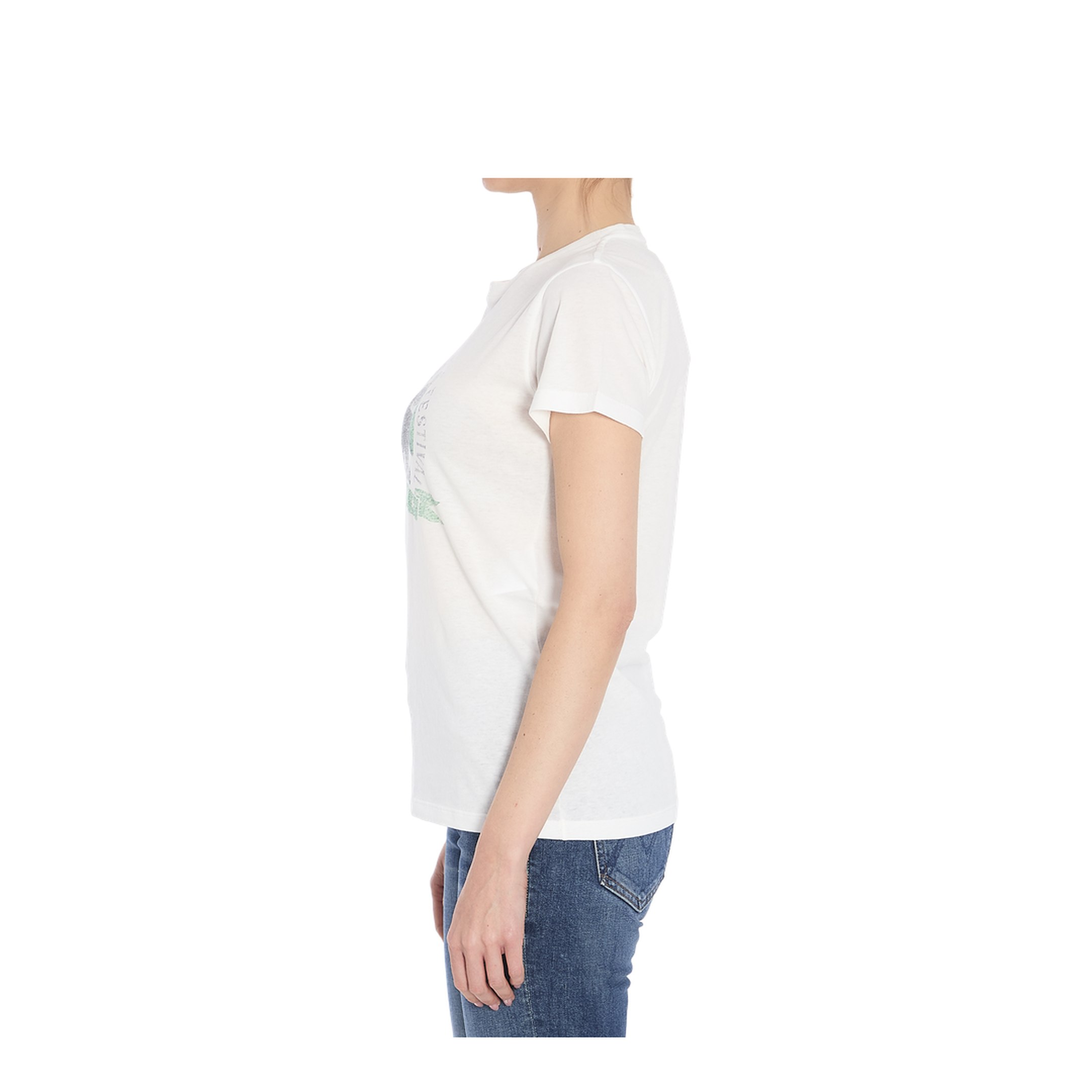 Music festival print t-shirt