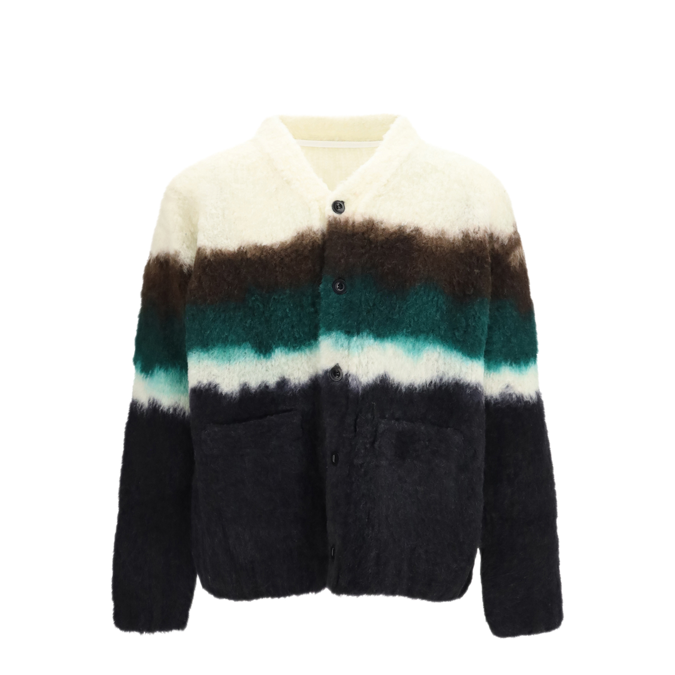 MAYFEYR - Sacai - Chusen Dyed Cardigan - 2604132M020