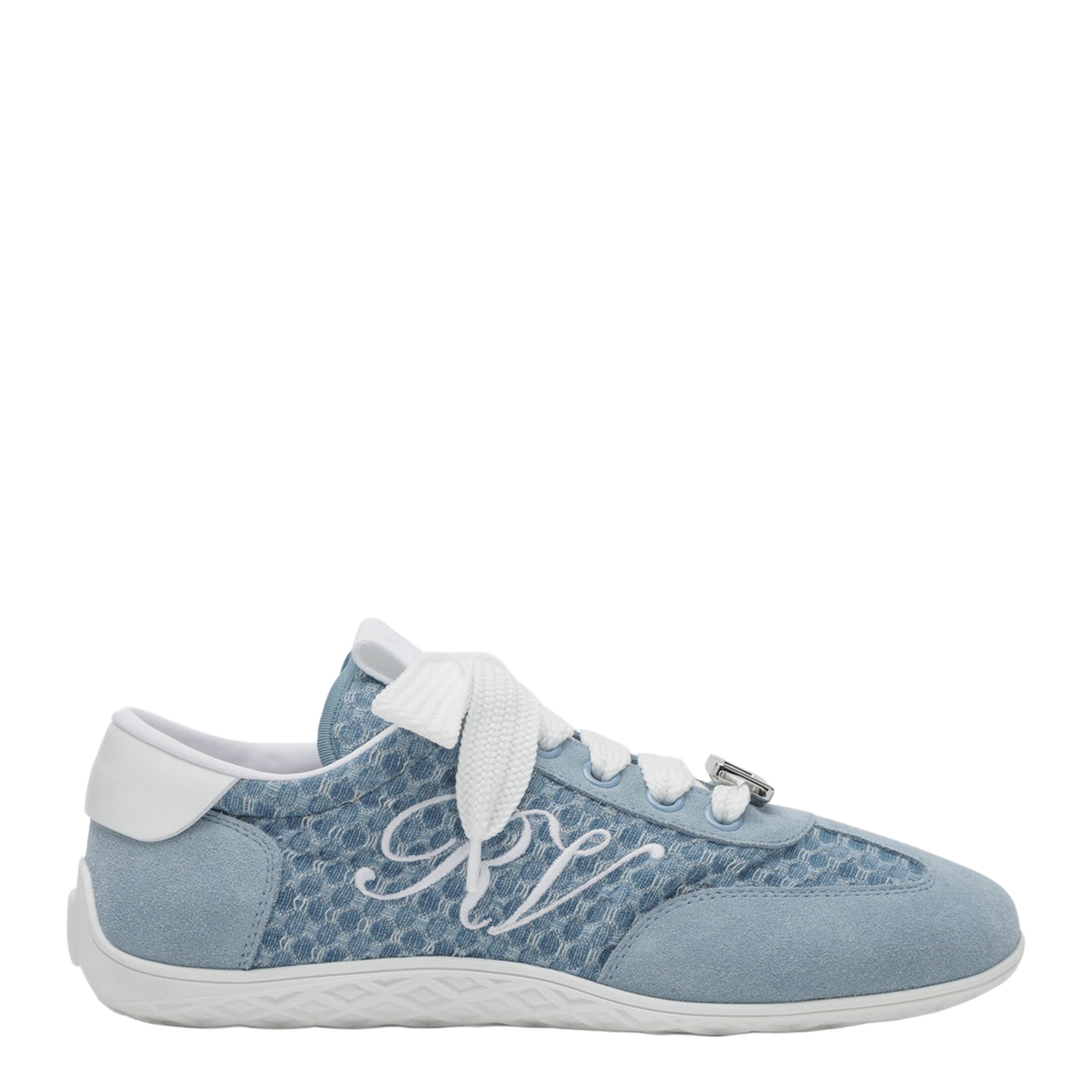 Low Sneakers in Sky Blue