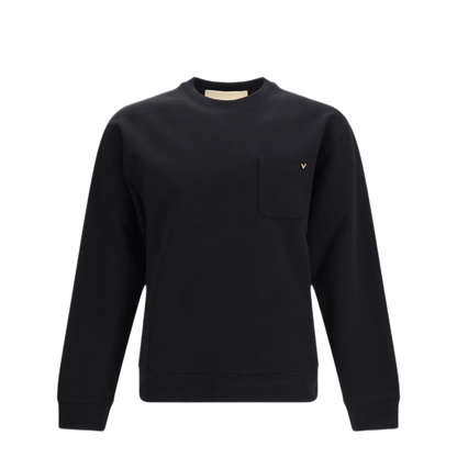 MAYFEYR - Valentino - Cotton Jersey Crewneck Sweatshirt - 8V0MF28RBHH0NO