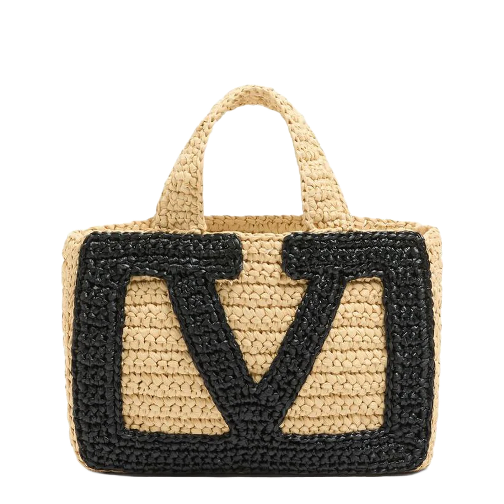Viva Superstar Small Raffia Shopper