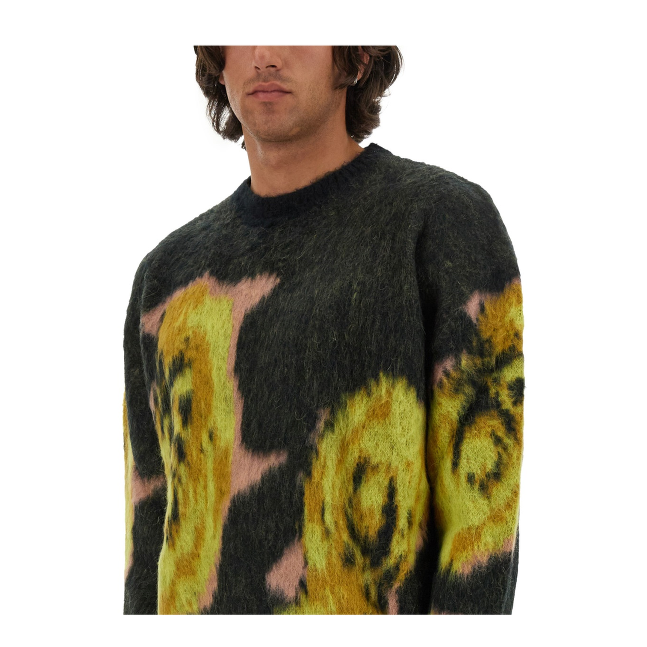 MAYFEYR - MSGM - Underground Pixelled Roses Jersey - 3740MM21724758099