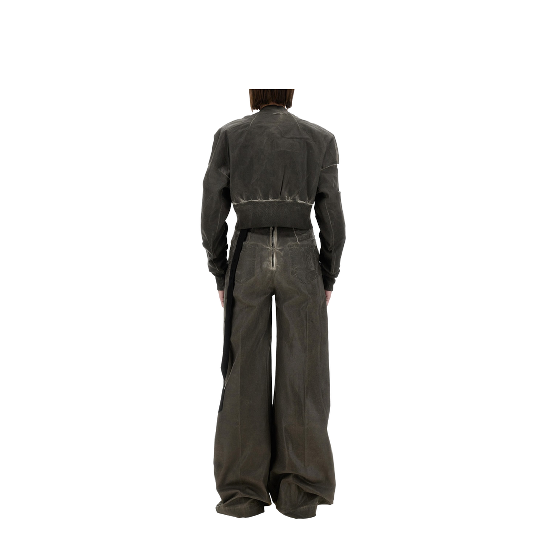 Cropped Bomber Jacket Flight JKT