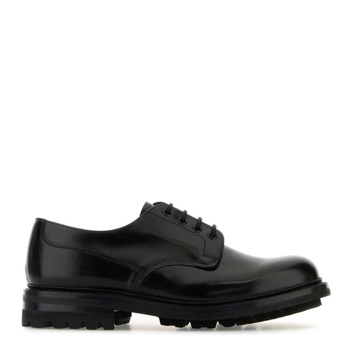 MAYFEYR - Church's - Black Leather Lace Up Shoes - EEC300FG000009XVF0AAB