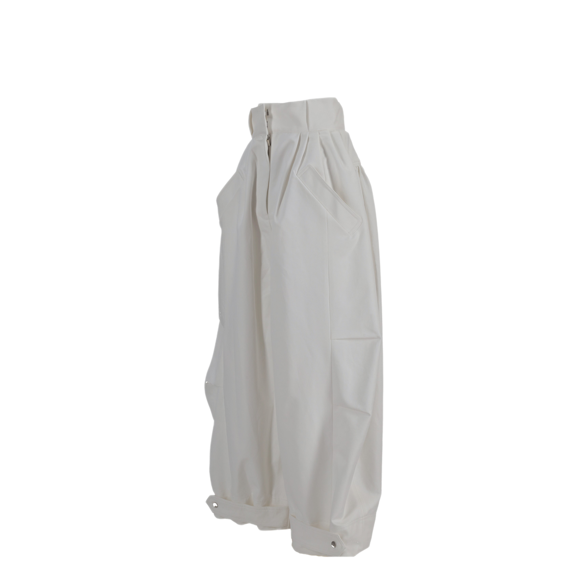 MAYFEYR - NICCOLÒ PASQUALETTI - Montage Trousers Cotton Twill - NP07P006AJCTBIANCO