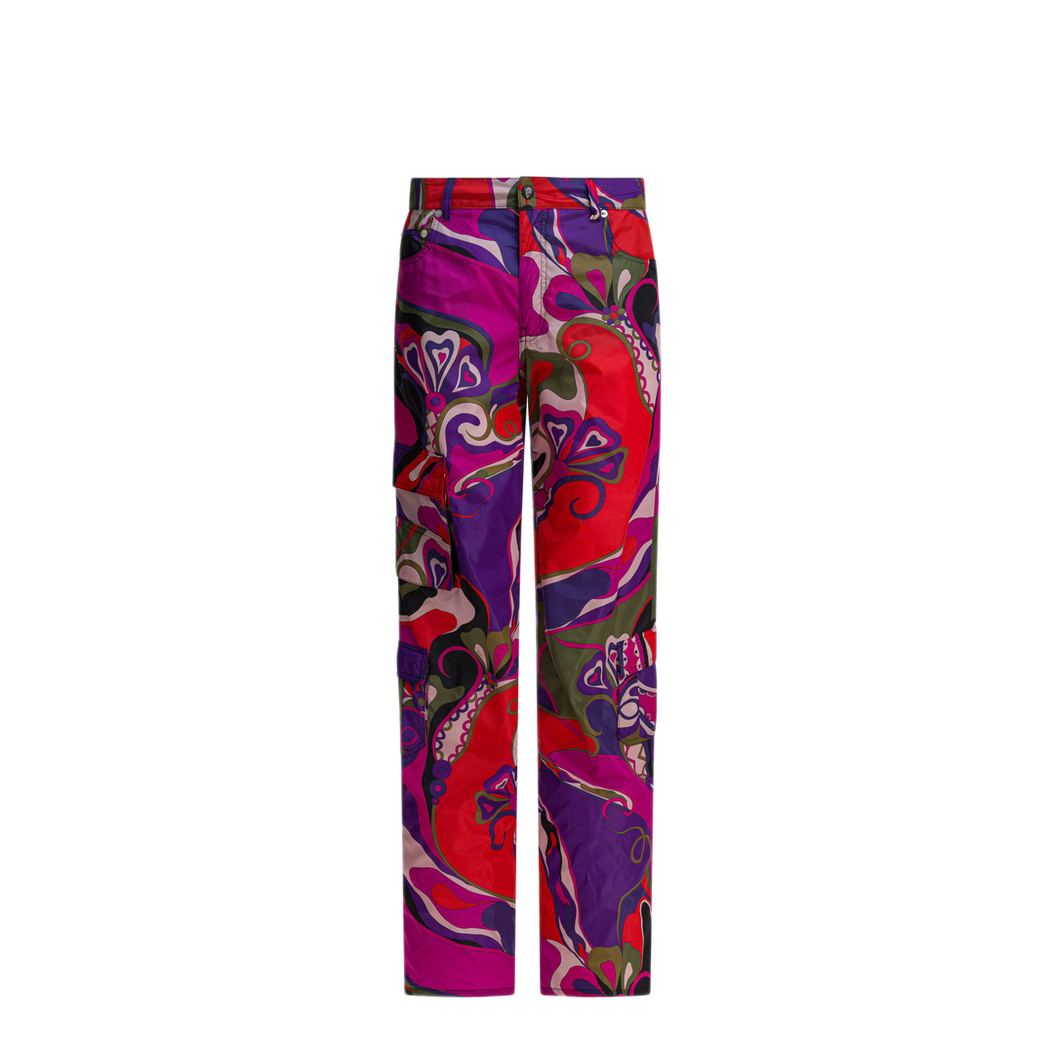 MAYFEYR - Pucci - Cargo Pants With Orchidee Print - 5URT725U787017
