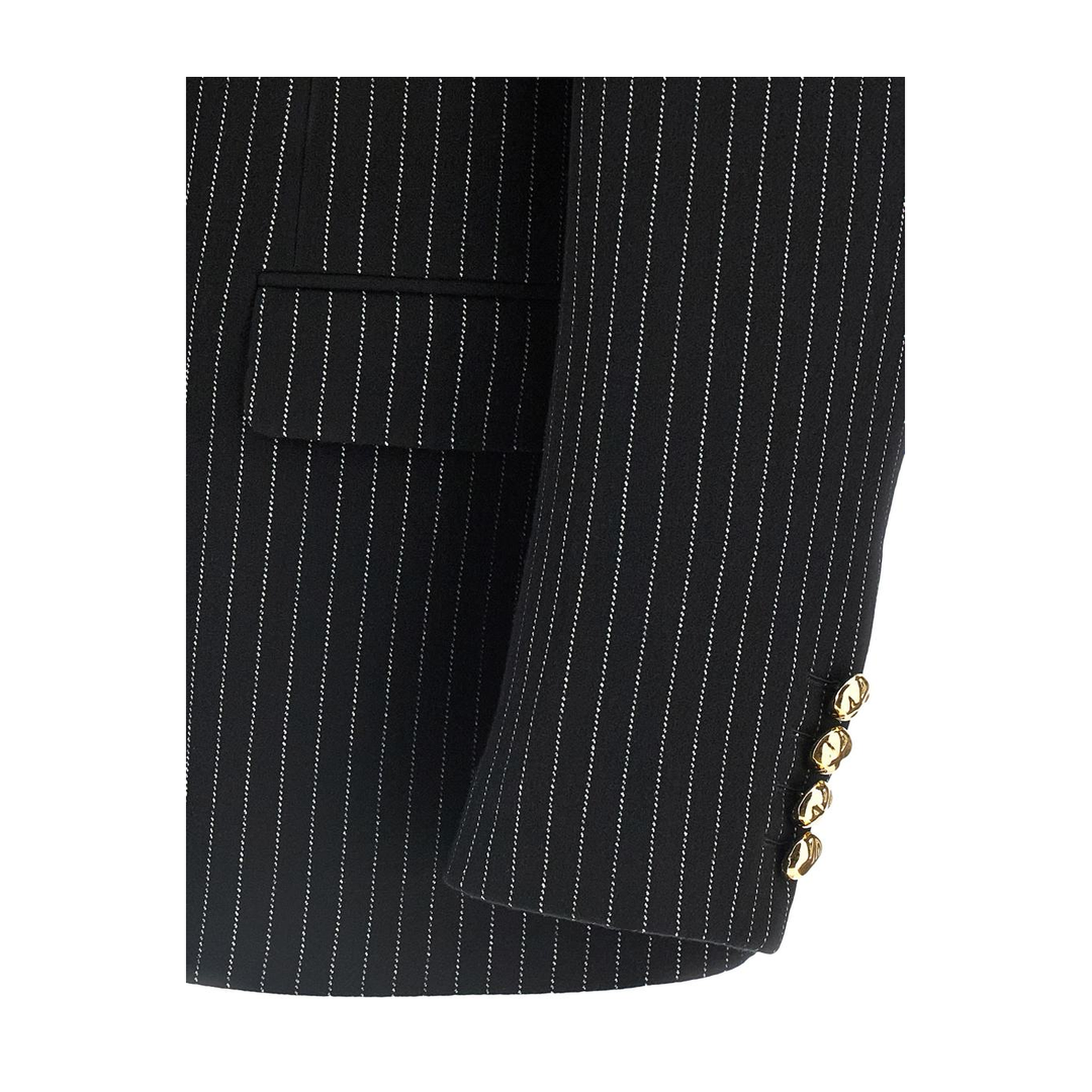 Stripes Blazer Black