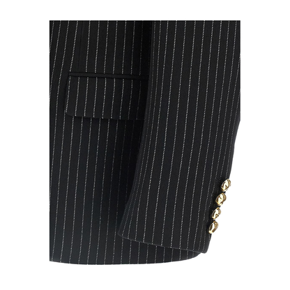 Stripes Blazer Black