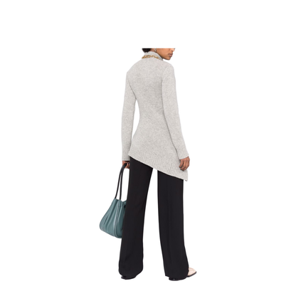 Asymmetric Wool Sweater