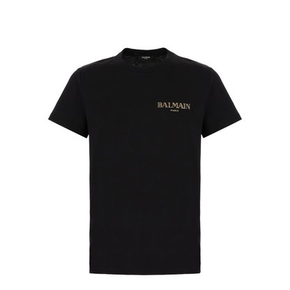 Vintage Gel T-Shirt - Slim Fit Black/Gold
