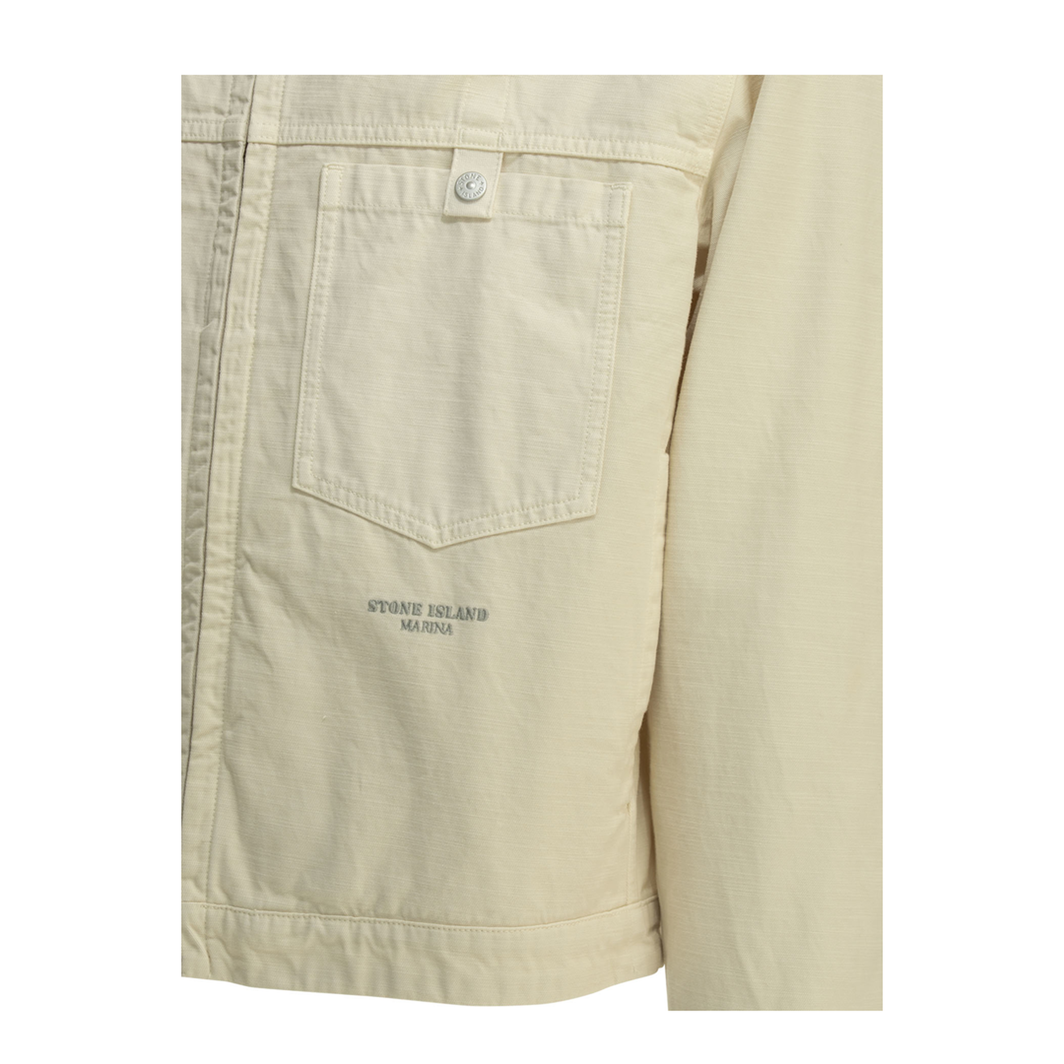 MAYFEYR - Stone Island - Overshirt Jacket With Logo - 4100074S0X26V0093
