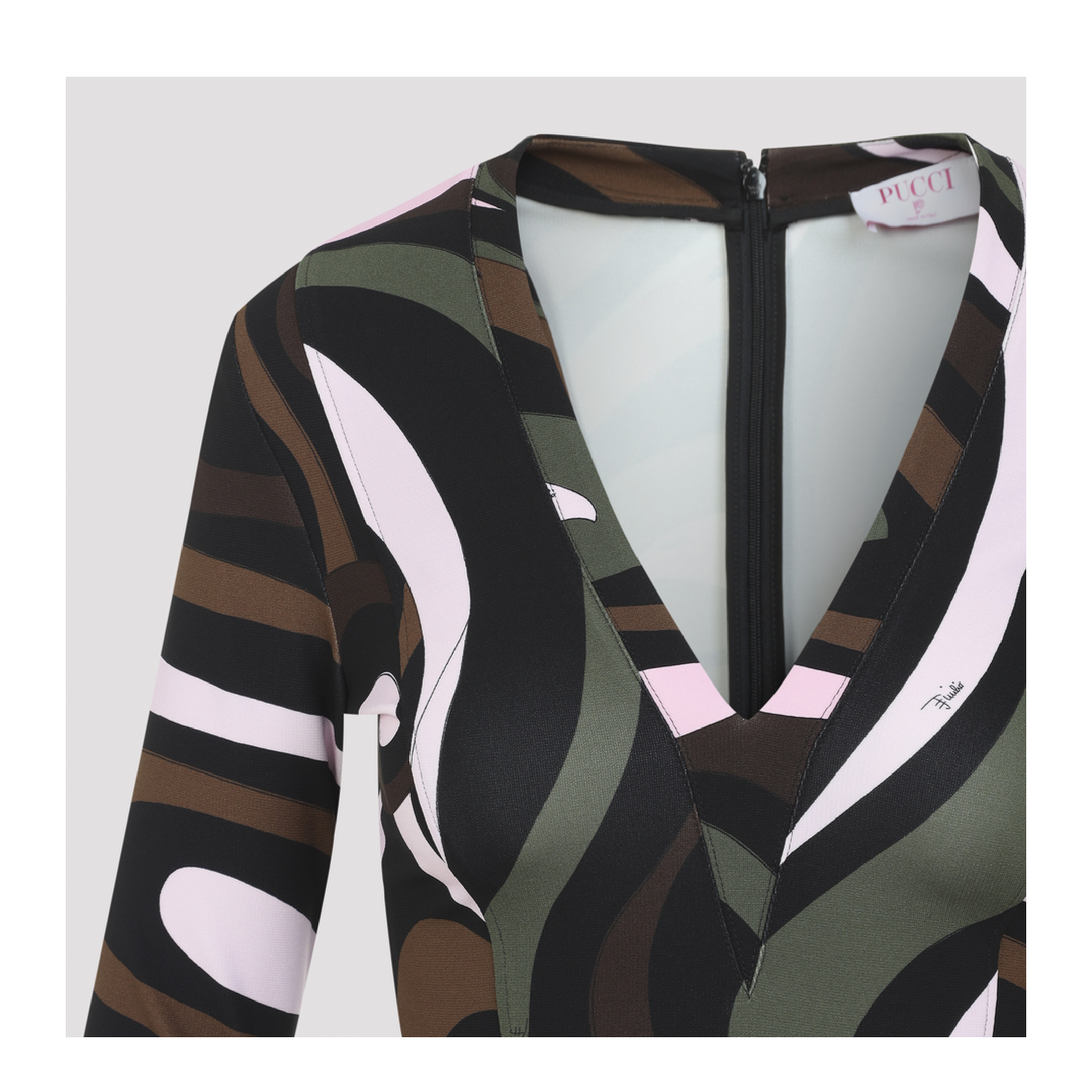 MAYFEYR - Pucci - Long Sleeve Mini Dress - 6UJG866U766004