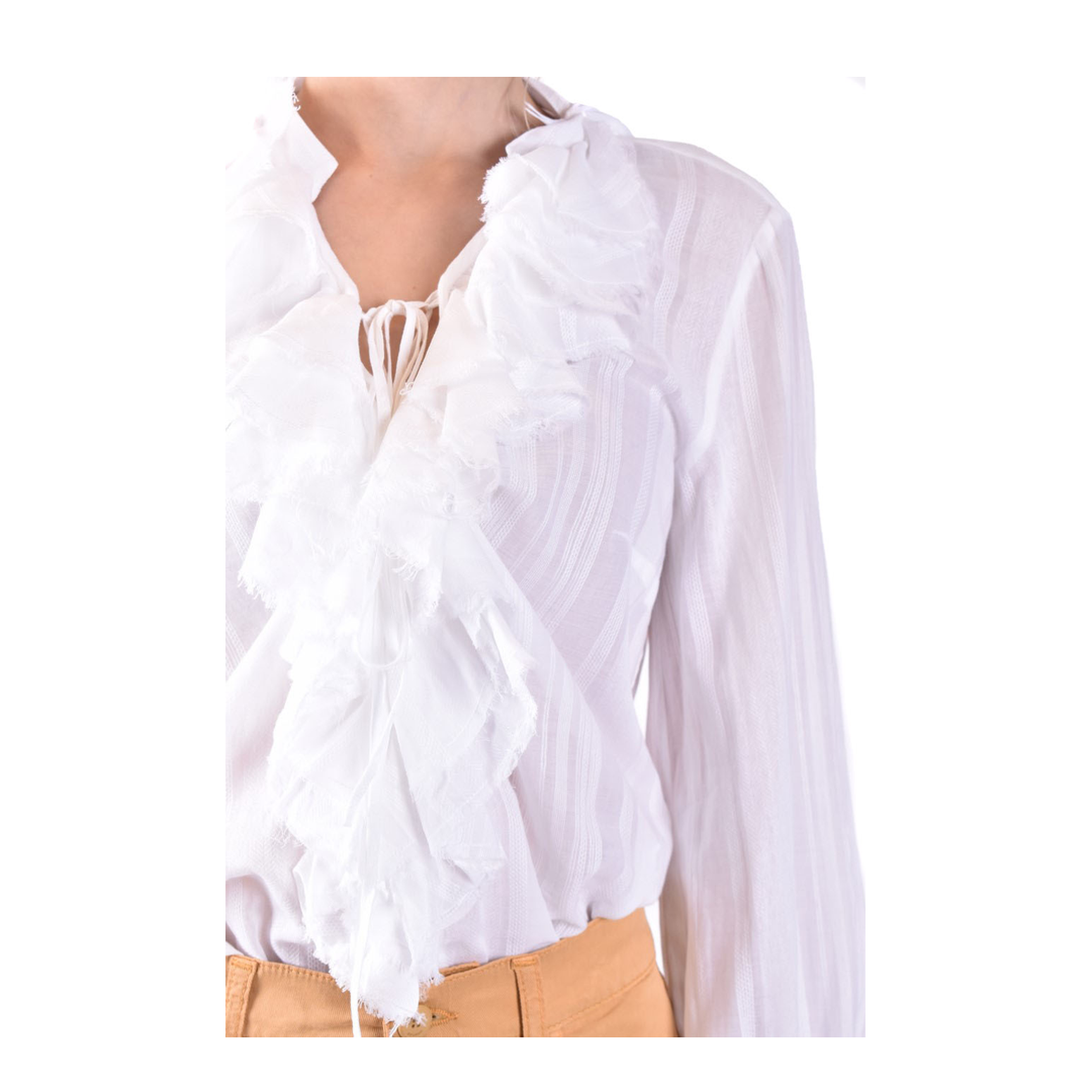 MAYFEYR - DONDUP - White Shirt - DC300EF0137DPTT000
