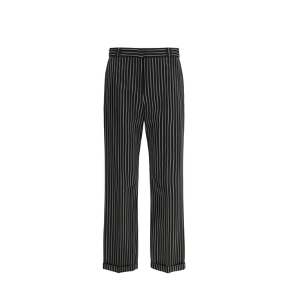 MAYFEYR - Tom Ford - Striped Wool And Cotton Pant - PAW679FAX1693