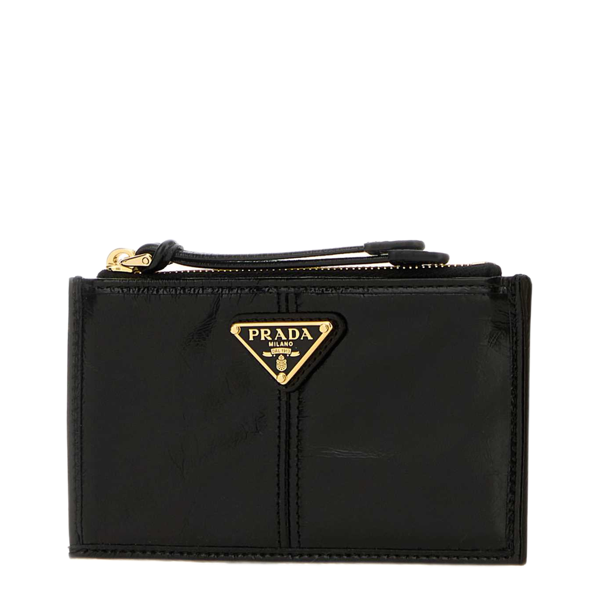 MAYFEYR - Prada - Black Leather Card Holder - 1MC0862CYRF0002