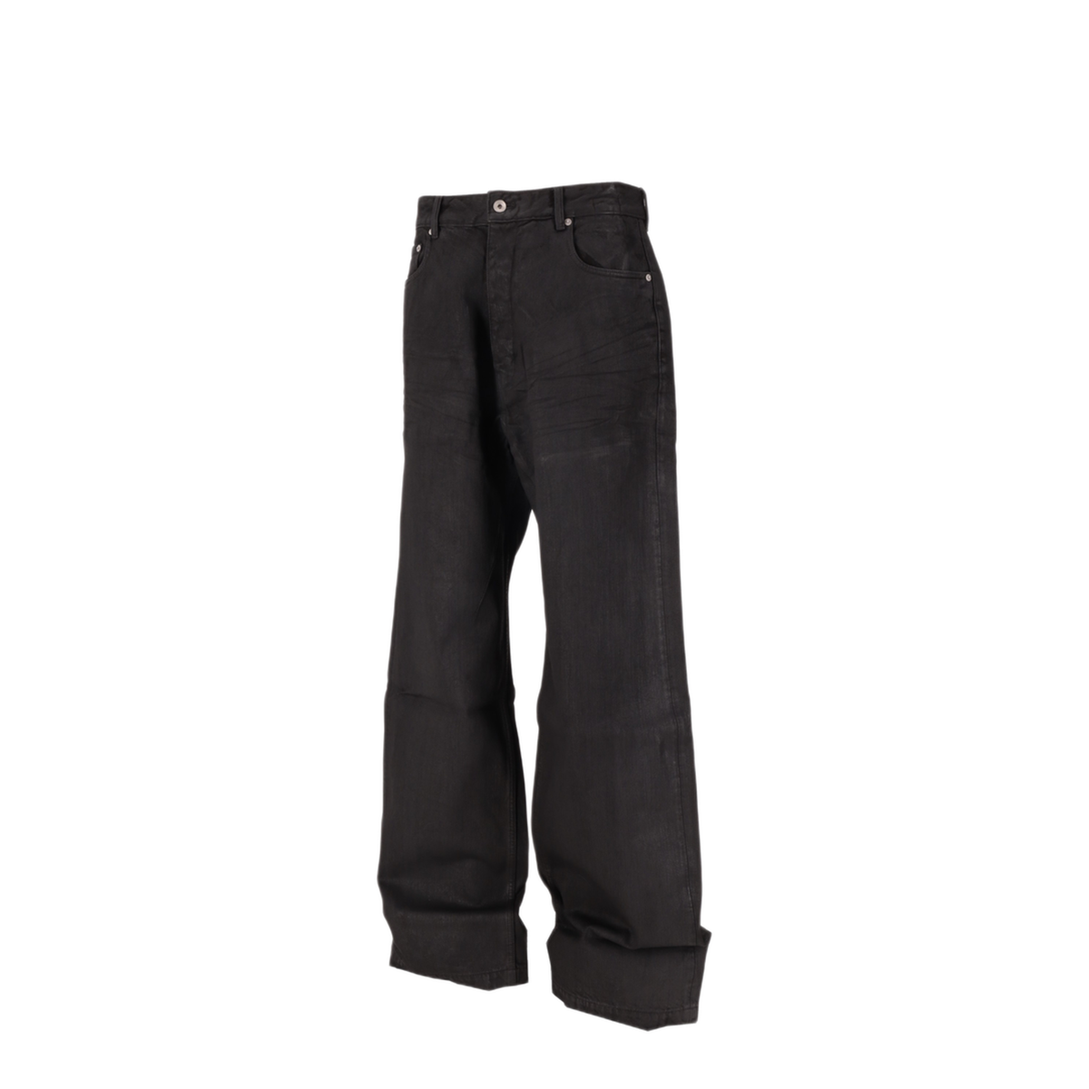 Five Pocket Waxed Denim Jeans