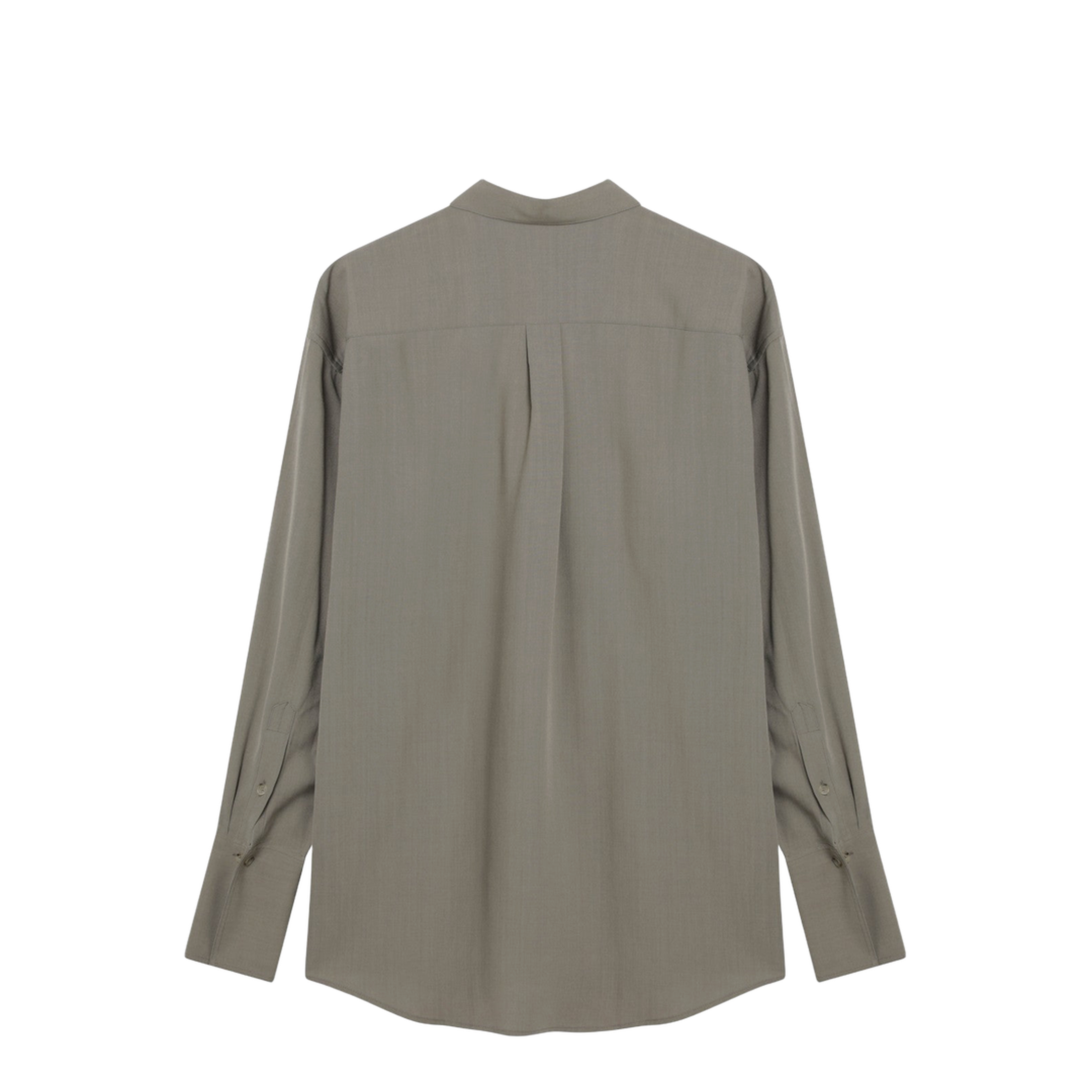 MAYFEYR - Toteme - Taupe Wool-Blend Shirt - 254-WRT0607FB0475079