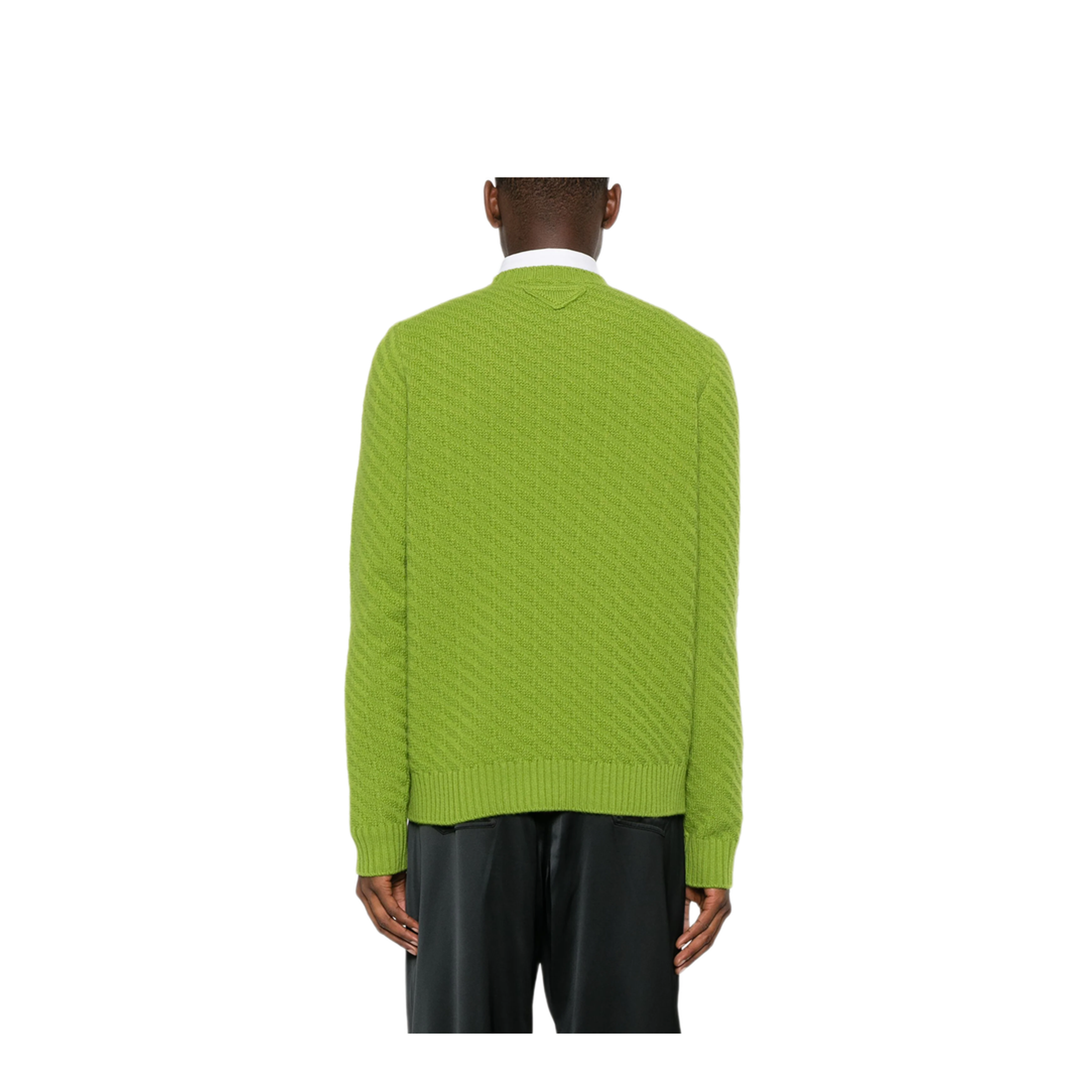 MAYFEYR - Prada - Ribbed-Knit Jumper - UMB890SOOO15TQF077G