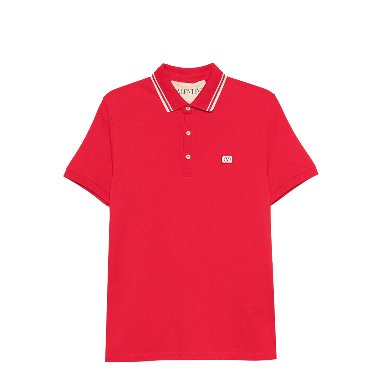 VLogo Signature Cotton Polo Shirt