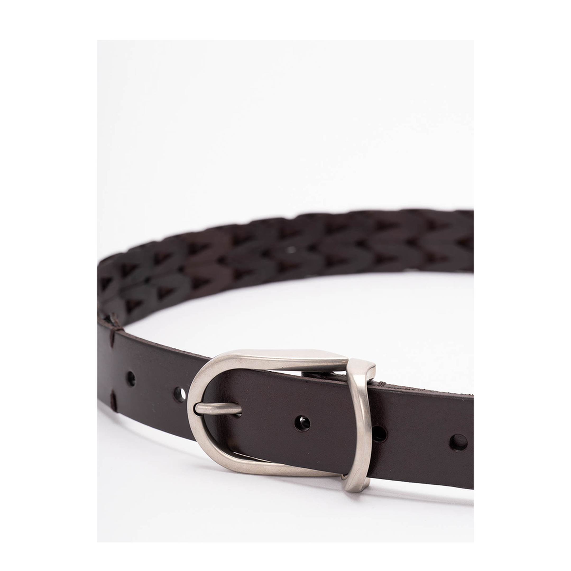 Braided Leather Belt