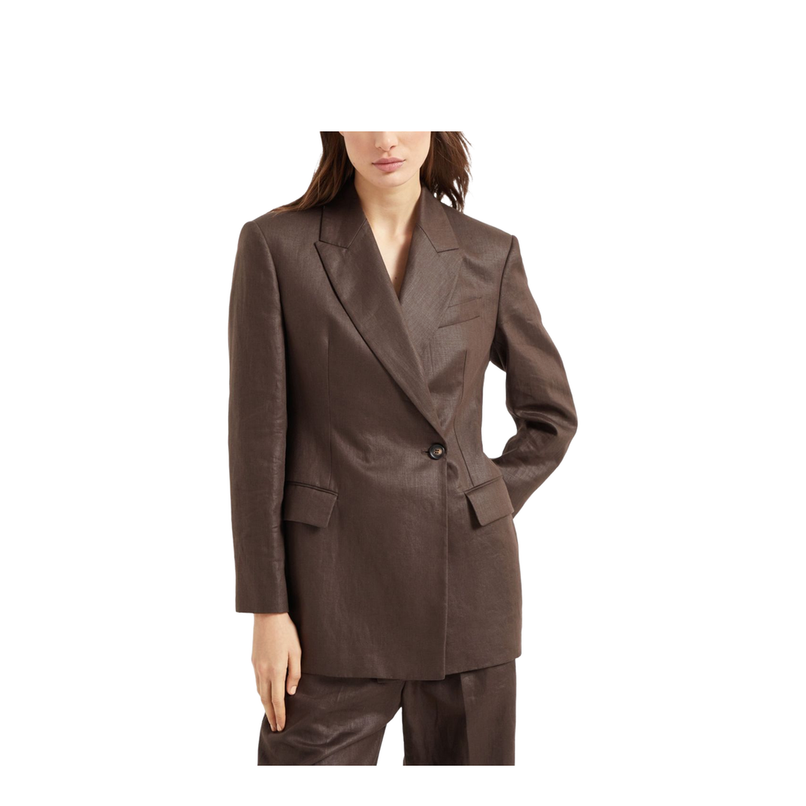 Linen Blazer Jacket