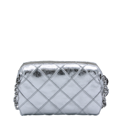 Fleming Metallic Leather Crossbody - Metallic Gold