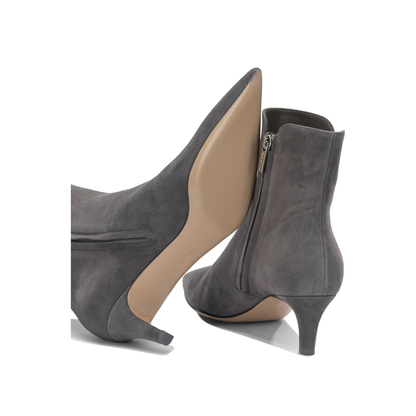 MAYFEYR - Gianvito Rossi - Levy 55Mm Ankle Boots With Zipper - G7386855RICCASLAPI