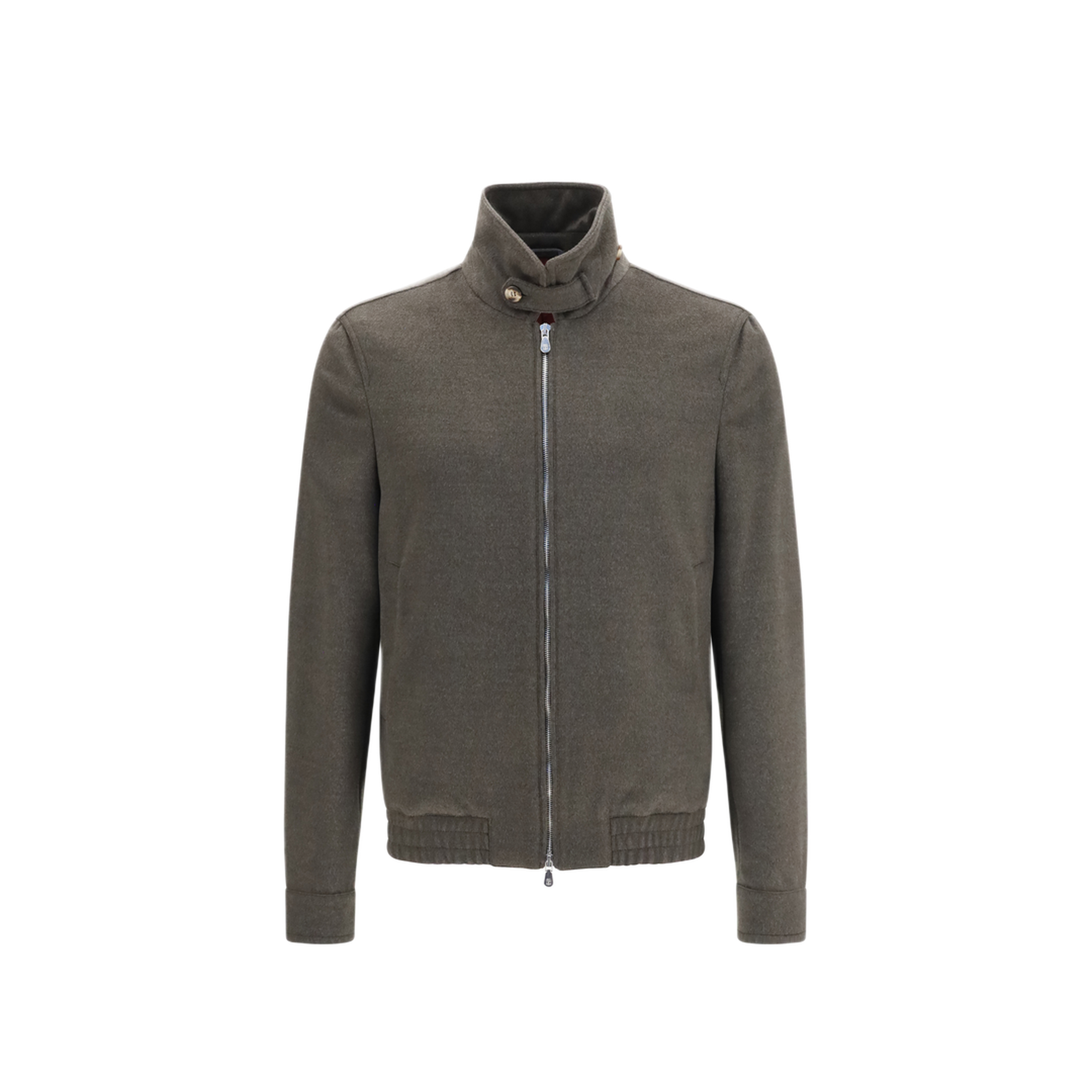 MAYFEYR - Brunello Cucinelli - Wool Zip Jacket With High Collar - MV4676379C014