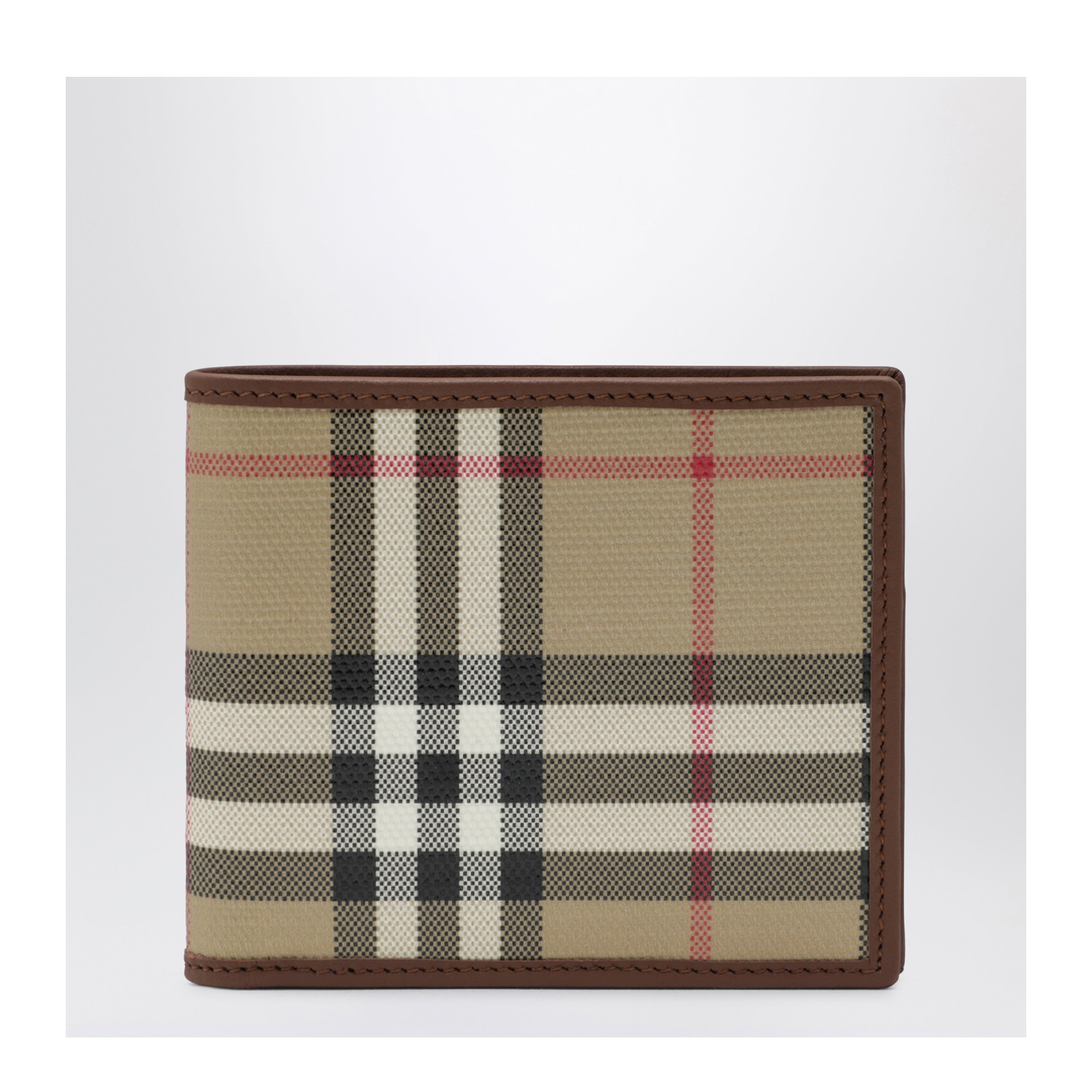 MAYFEYR - Burberry - Beige Check Bifold Wallet - 8128248176140A7026