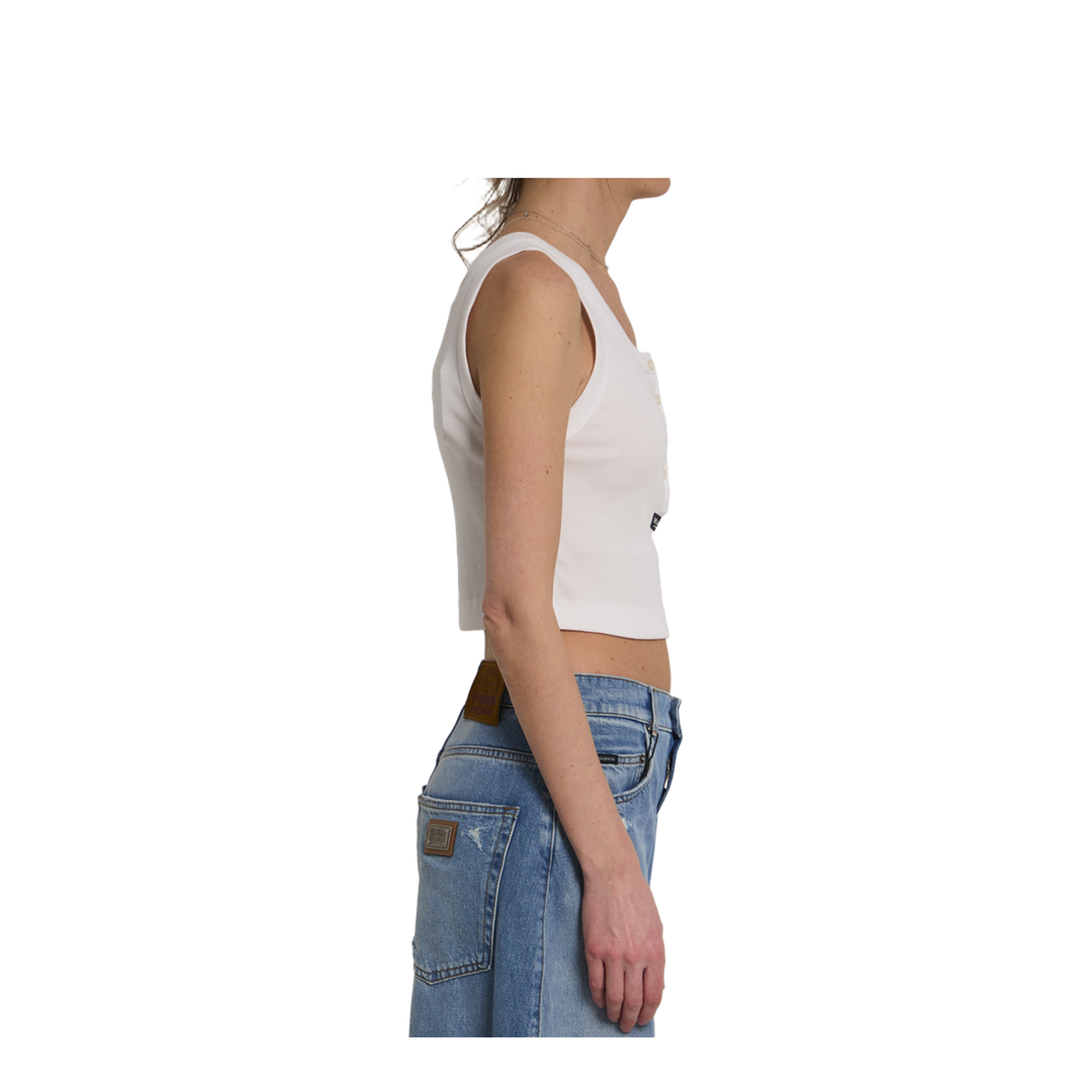 Ribbed tank top