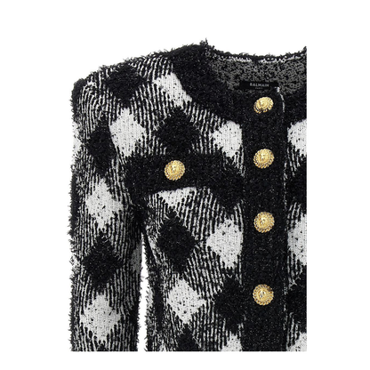 Vichy Tweed Short Jacket