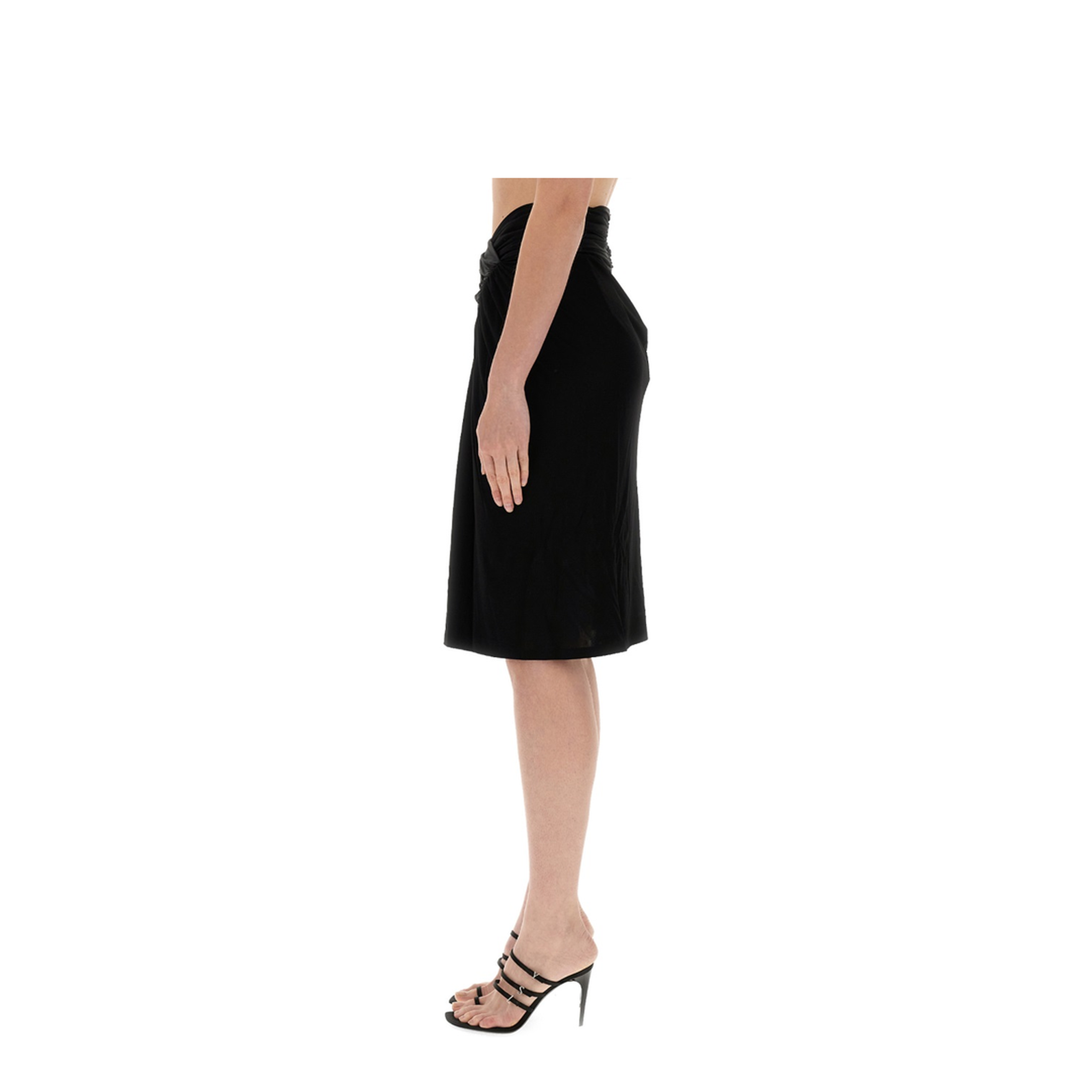 Pencil Skirt with Pleats