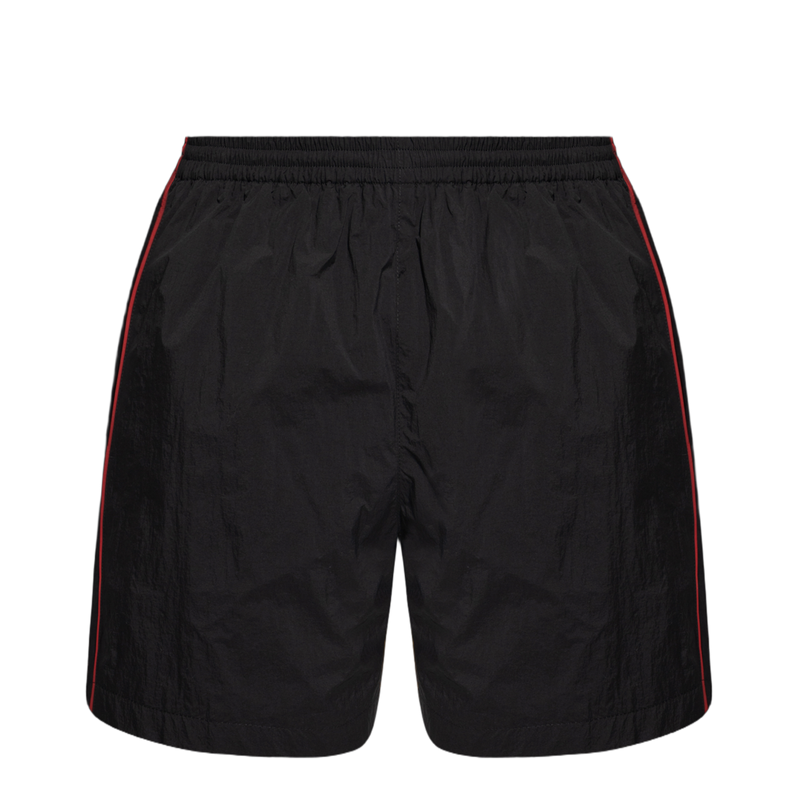 Bermuda Shorts with Red Logo