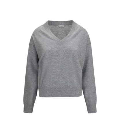 MAYFEYR - Brunello Cucinelli - V Neck Cashmere Sweater - M12244412C072