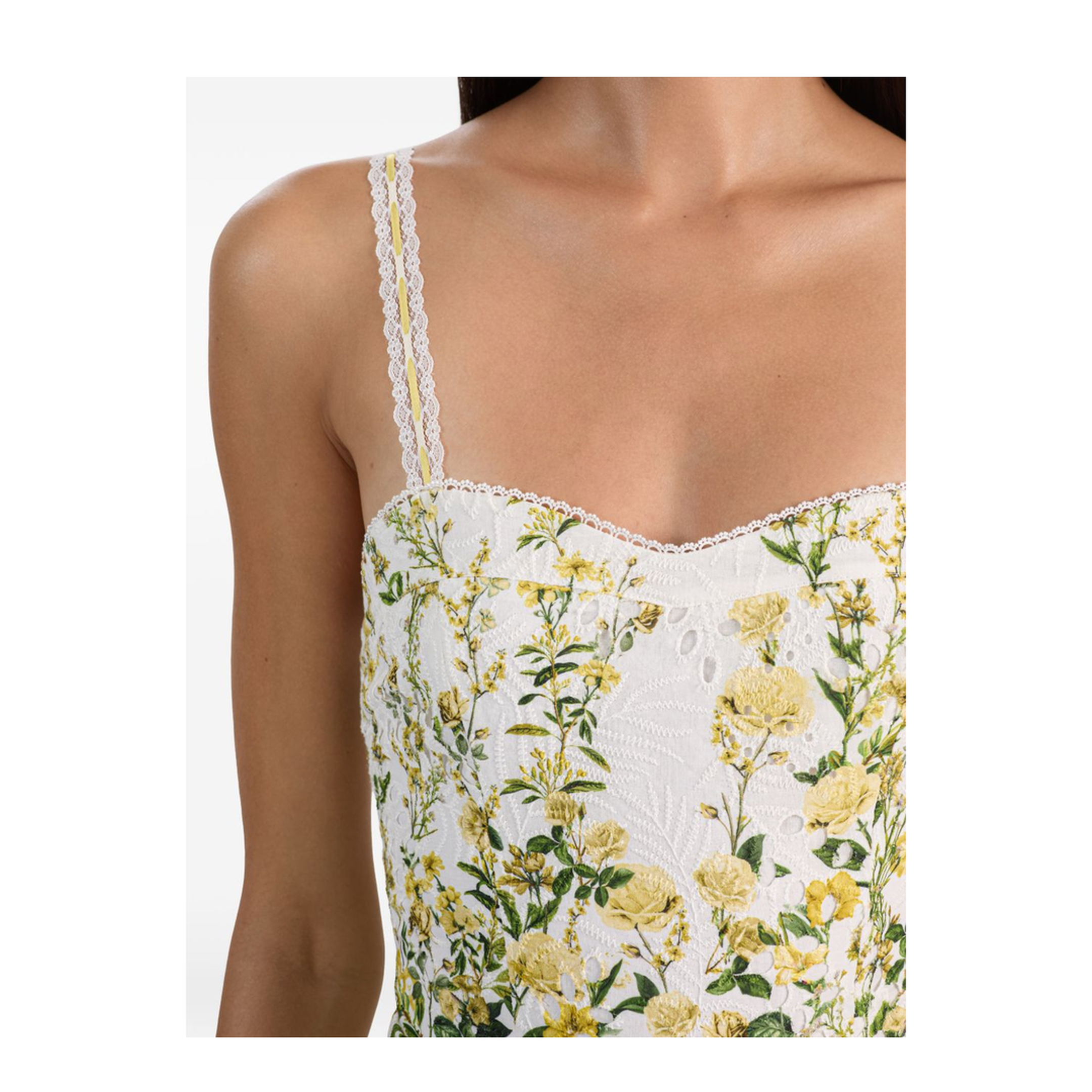 MAYFEYR - Alice + Olivia - Meredith Sweetheart Mini Dress - CC604P30531E189