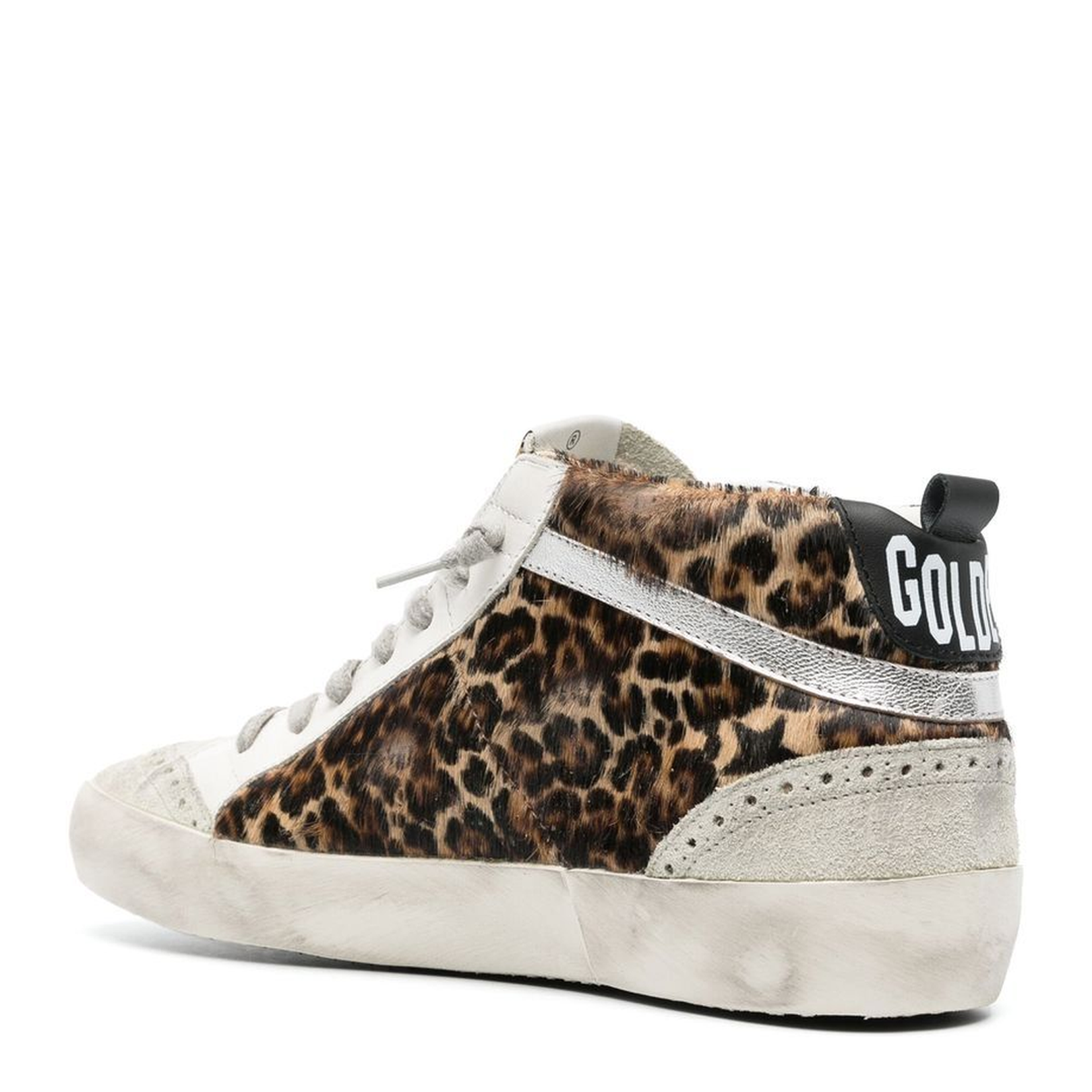 Mid Star Leather Sneakers