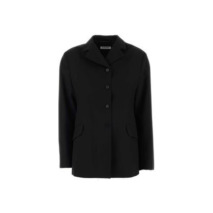 MAYFEYR - Jil Sander - Black Wool Blazer - J02BN0266J40249001