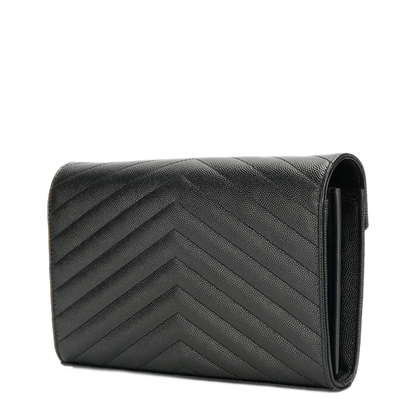 MAYFEYR -  - Classic Cassandre Chain Wallet In Grain De Poudre Leather - 377828BOW02